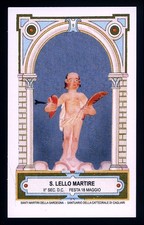 santino-holy card S.LELLO M. IN SARDEGNA