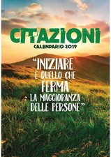 Citazioni Calendario da Parete