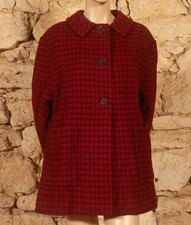 CAPPOTTO INVERNALE CORTO VINTAGE ANNI '60 UK 14 / US 10 / FR 42