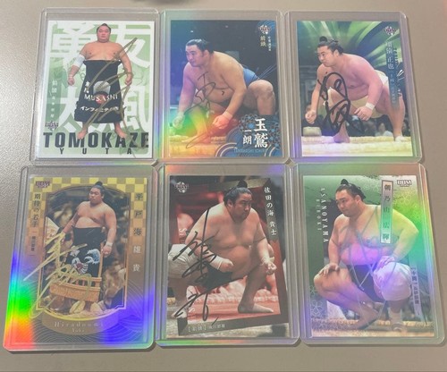 Sumo autograph card set - sumo, 6