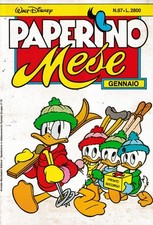 Paperino mese  67 gen. 1986