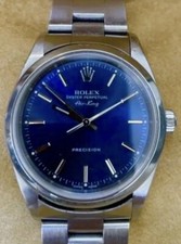 Rolex air king 14000 blue - air,