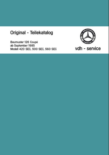 Catalogo ricambi mercedes - ricambi,