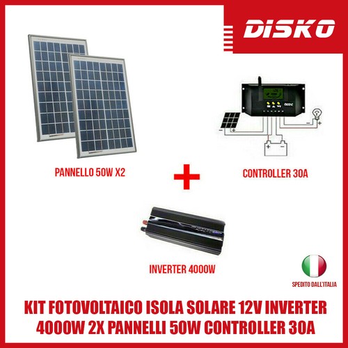 Kit fotovoltaico isola solare - isola,