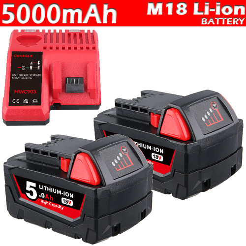 Per milwaukee m18 batteria - per,