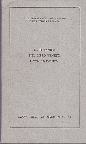 Botanica nel libro veneto - la,