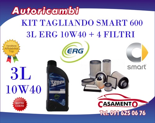 Kit tagliando erg 10w40 - 10w40, +