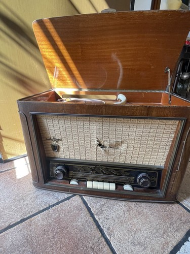 Radio giradischi valvole - giradischi, a