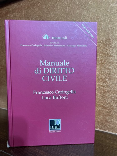 Manuale diritto civile - manuale, di