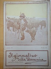 1909-IL GIORNALINO DELLA DOMENICA-LUIGI BERTELLI-VAMBA-ANNO IV, N.16, 18 aprile