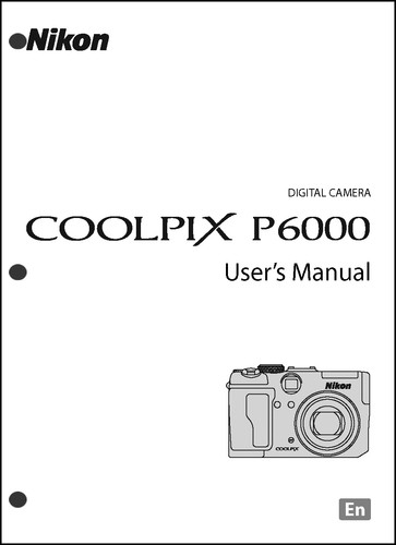 Nikon coolpix p6000 fotocamera - coolpix,