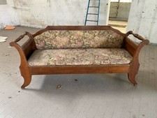 DIVANO LUIGI FILIPPO IN NOCE MASSELLO DEL800