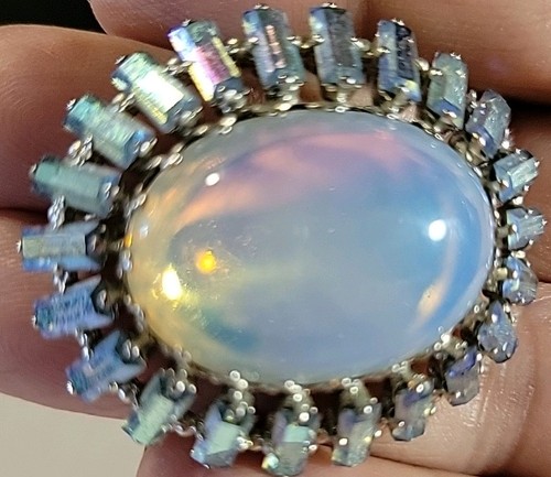 Strass cristallo blu - , vintage