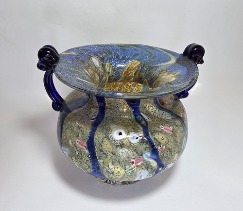 Raro vaso artistico lli toso - vaso,