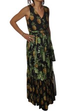 Abito lungo fantasia da Donna