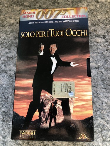 Videocassetta vhs film 007 - vhs,