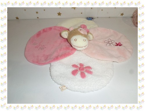 Doudou plat pétales - -,