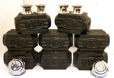 DEI UMBERTO IMPERIALE A2 N8 GOMMINI +4 DISTANZIALI PEDALI RICAMBI BICICLETTA