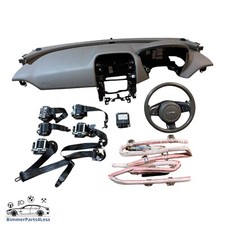 JAGUAR XE X760 CRUSCOTTO IN PELLE SET CINTURA DI SICUREZZA TENDA Grigio