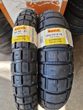 Coppia 90/90-21 54V  150/70 R18 70V Pirelli SCORPION RALLY STR DOT24/25