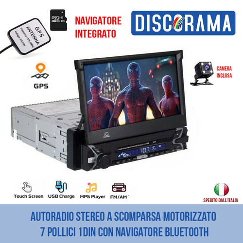 Autoradio stereo scomparsa - a,