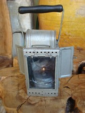 ANTICA LANTERNA A CARBURO / ACETILENE FERROVIA FUNZIONANTE