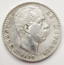 Regno d'Italia 2 lire 1899 Umberto I buon esemplare