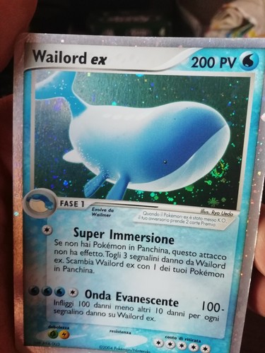 Pokemon wailord 100 - ex, 100/100