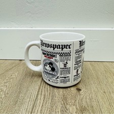 Disney Minnie Mouse birthday newspaper vintage mug