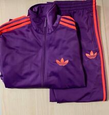 Adidas Vintage OG Heritage Firebird Tracksuit 2XL Purple Orange 1 Tuta Viola XXL