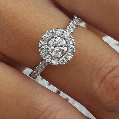 Anello solitario con diamante - solitario,