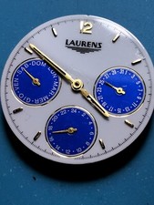 Genuine Miyota PF29 Quartz Movement. Japan made. Laurens Dial.