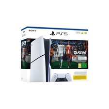 CONSOLE SONY PLAYSTATION 5 SLIM + FC 26 PS5 WHITE CONTROLLER GARANZIA ITALIA