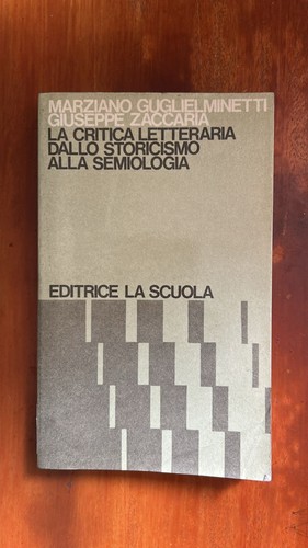 Critica letteraria dallo - la,