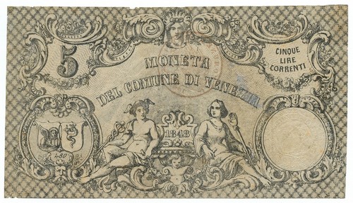Lire moneta del - lire, di