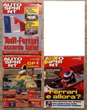 AUTOSPRINT 1993 n. 19-24-27 prezzo esposto per 1 rivista