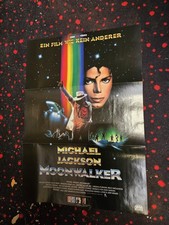 Michael Jackson Moonwalker Filmposter A1 Plakat Fanartikel Beidseitiger Druck