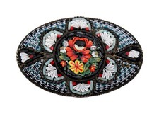 Spilla ovale antica micro