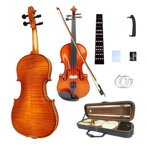 Violino intagliato a mano - intagliato,