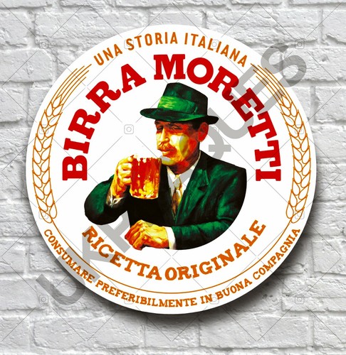 Targa insegna parete birra - insegna,