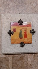 Antica maiolica incorniciata - antica,