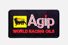 AGIP RACING OILS EMBROIDERED