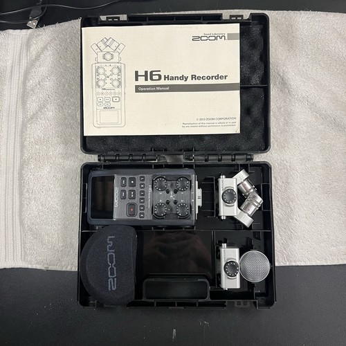 Zoom pratico registratore - h6,