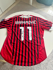 Maglia gara Ufficiale AC Milan Serie A 2011/12 - FIRMATA - ZLATAN IBRAHIMOVIC
