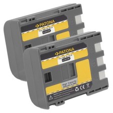 2x Batteria Patona 600mAh li-ion per Canon MD110,MD111,MD120,MD130,MD140,MD150
