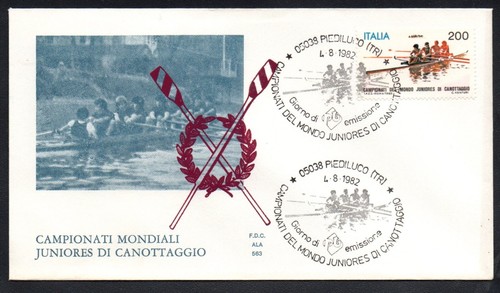 Fdc ala 1982 campionati - 1982, -campionati