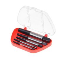 Kit 5 estrattori conici estrattore per viti bulloni rotti spezzate prigionieri