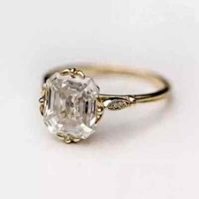Art Deco Style 3.5Ct Asscher
