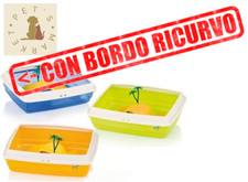 FOP Tartarughiera Creta Vaschetta Acquario Terrario per Tartarughe 42x33x14cm