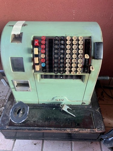 Registratore cassa vintage - cassa,